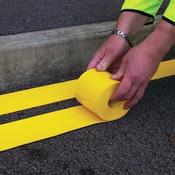 Thermoplastic Yellow Line-Marking Tape (4") 100mm (Box of 10)