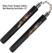 Black Foam Safety Ball Bearing Nunchaku