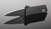 Portable Camping Hiking Credit Card Size Safety Folding Knife