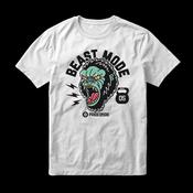 Pride or Die Beast Mode T Shirt - White image