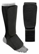 Elasticated Shin-Instep: Black !!
