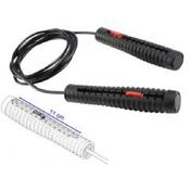 Deluxe Black PVC Adjustable Skipping Rope image
