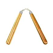 NR-074B:  Bamboo Striped Nunchaku
