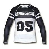 Pride Or Die MMA Black Brawlerz Rash Guard