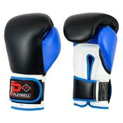 Elite Range: Pro V2P Leather Boxing Glove - Black/Blue image
