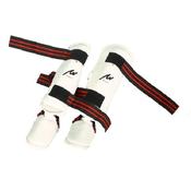 Semi Contact Kick Boxing Shin-Instep Guard - White image