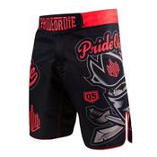 Pride or Die MMA Black "No Rulez" Black Fight Shorts