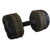 Ladies Plastic Vinyl Dumbbell - 10kg  ( Sold as SINGLES ) image