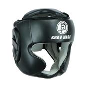 Krav Maga Full Face Head Guard -  Black image