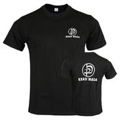 Krav Maga Black Cotton Training T shirt image