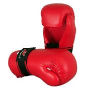 Semi Contact Point Sparring Gloves: Red image