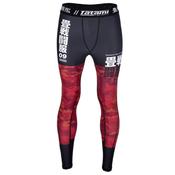 Tatami Adults Essential Camo Spats Leggings - Red image