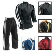 Striped Team Uniform - Black 2 White Stripes