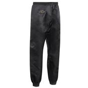 Kung Fu Trousers: Black Satin image