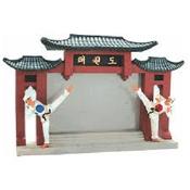 Photo Frame: Resin: Taekwondo image
