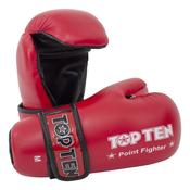 Top Ten Pointfighter Sparring Gloves - Red image