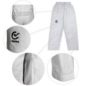 Elite Ultra Light White Taekwondo Training Pants  - Adults image