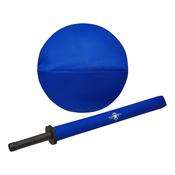 Childrens Sparring Full Contact Sword &amp;amp; Shield Set -  Blue