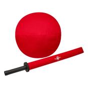 Childrens Sparring Full Contact Sword &amp;amp; Shield Set -  Red