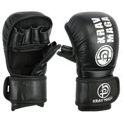 Krav Maga Leather Sparring &amp;amp; Grappling Shooto Glove - 7oz