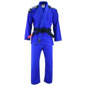 Playwell Adults Mens Pro Elite BJJ Jiu Jitsu Gi - Blue image