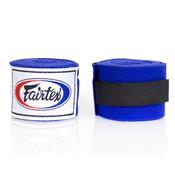 Fairtex Blue Traditional Elastic Stretch Hand Wraps  - 4.5M