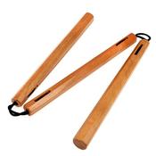 Three Sectional Wooden Octagonal Nunchucks