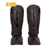 Venum Kids Challenger Shin Guards  - Black image