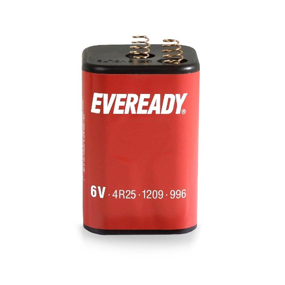 Eveready 6V Battery for Lanterns & Flashlights - Zinc Carbon Power