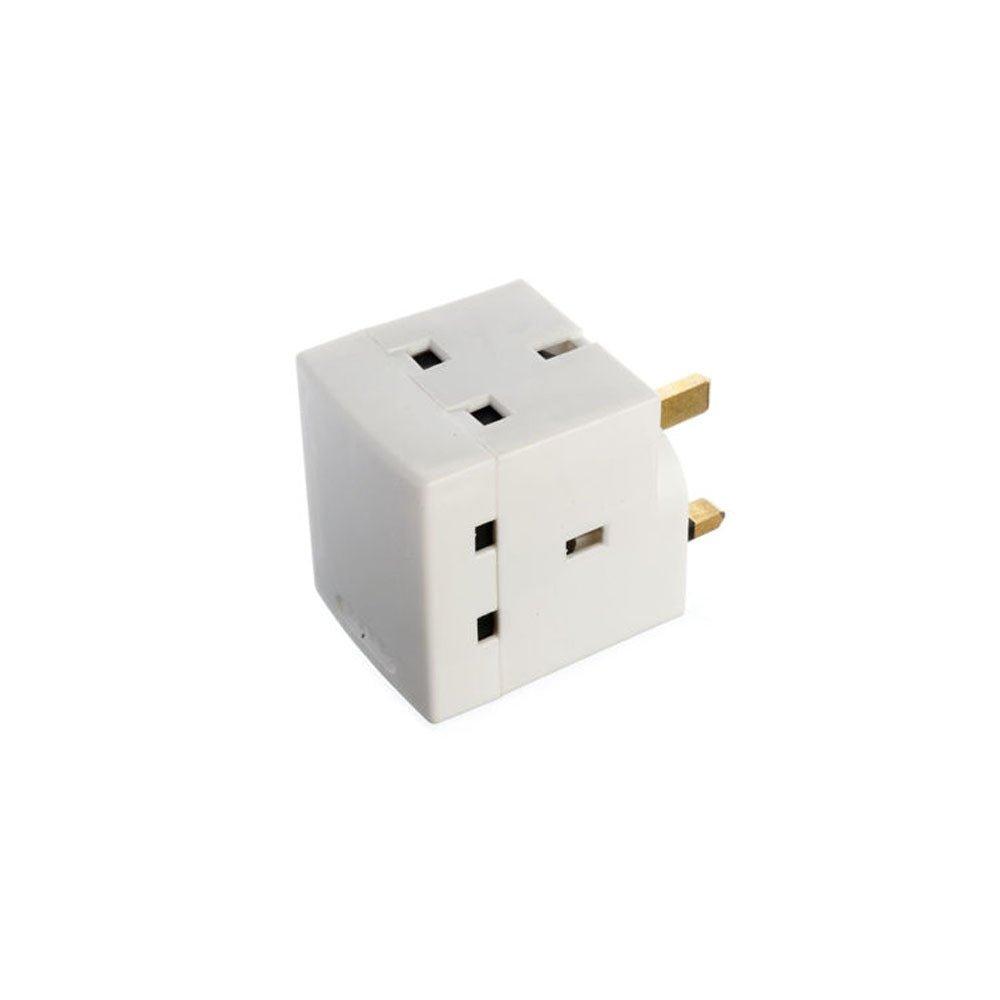 3 Way Triple Adaptor | Electrical Adaptor