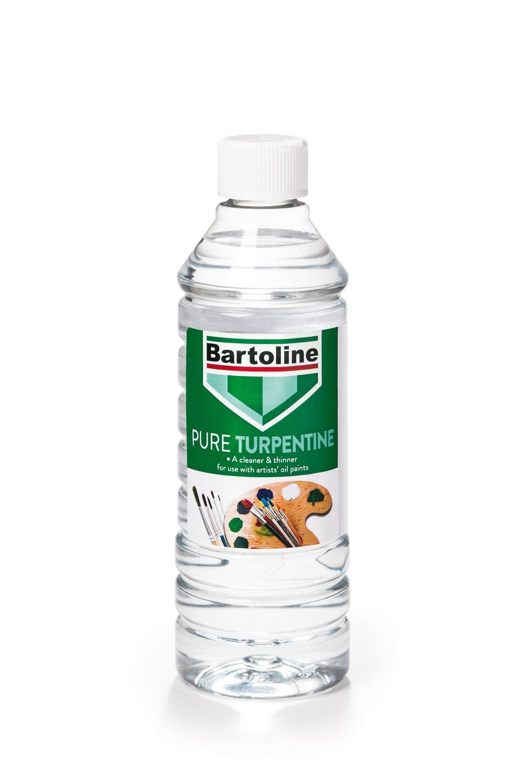 Bartoline Pure Turpentine 500ml - Cleaner & Thinner for Artists' Oil Paints