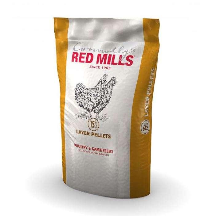 Red Mills Layers Pellets 20kg Poultry & Game Feeds 15% Feed