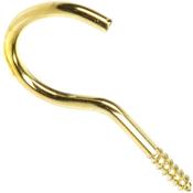 Premier Cup Hooks Shouldered Brassed