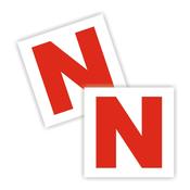 Novice Driver N Plates 2 Pack