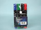 Perfect Stationery Permanent Markers Assorted 4 Pack image