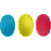Flamingo Zen Oval Rubber Dog Brush image