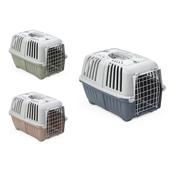 MPS Pratiko 1 Pet Carrier Green and Grey Small image