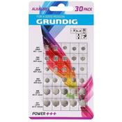 Grundig Alkaline Button Cell Batteries 30 Pack image