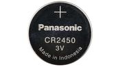 Panasonic CR2450 Lithium Coin Cell Battery 3V image