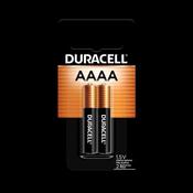 Duracell AAAA Alkaline Batteries 2 Pack image