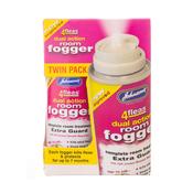 Johnson's 4Fleas Dual Action Room Fogger Twin Pack 100ml image
