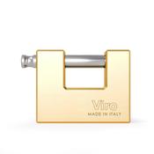 Viro Solid Brass Roller Shutter Padlock 84mm image