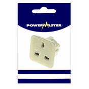 Powermaster Travel Adaptor 2 Pin Flat 10 Amp image