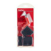 ProDec 4 Piece Caulking Tool Kit with Rubber Profilers