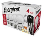 Energizer LED GLS B22 Warm White 8.5W 4 Pack