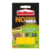 Unibond No More Nails Removable Strips 10pk