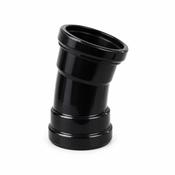 Soil Pipe Elbow 15 Degree Double Collar 4" image