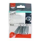 Timco Mixed Cotter Pins Zinc 16 Pack