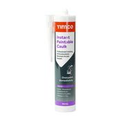 Timco Instant Paintable Caulk White 300ml image