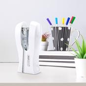 Rapesco Stand Up Space-Saving Stapler White image